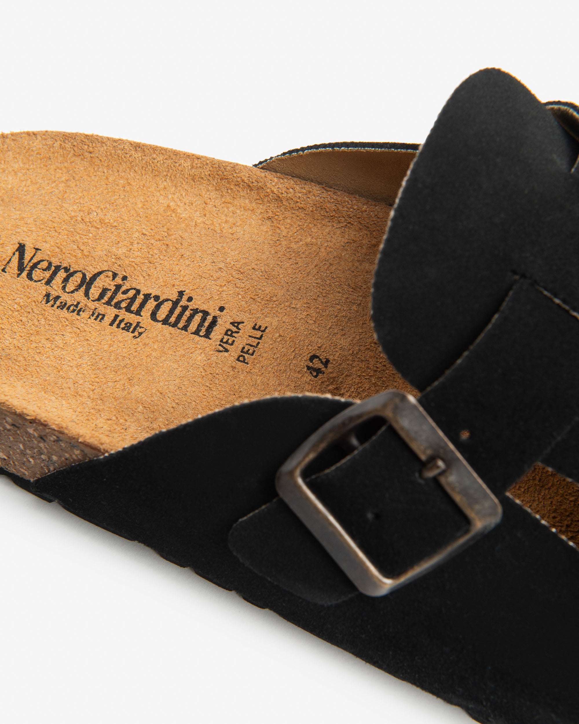 Herren-Wildlederpantoffeln