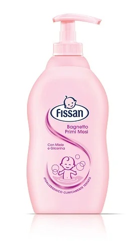 FISSAN Gel de baño Fissan para los primeros meses 400 ml gel limpiador para recién nacidos