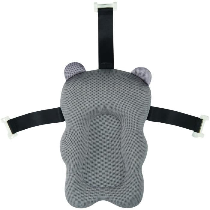 Baby Bath Cushion - Baby Bath Seat - Universal Attachment System - Quick-Drying Hook - 0-6 months