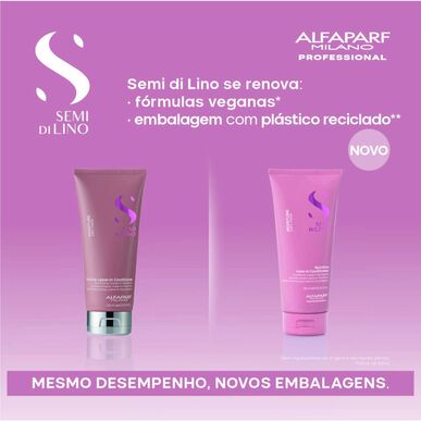 Alfaparf Milano Nutritive Conditioner Semi di Lino Nutritive Conditioner sausiems plaukams nenuplaunamas kondicionierius 200 ml
