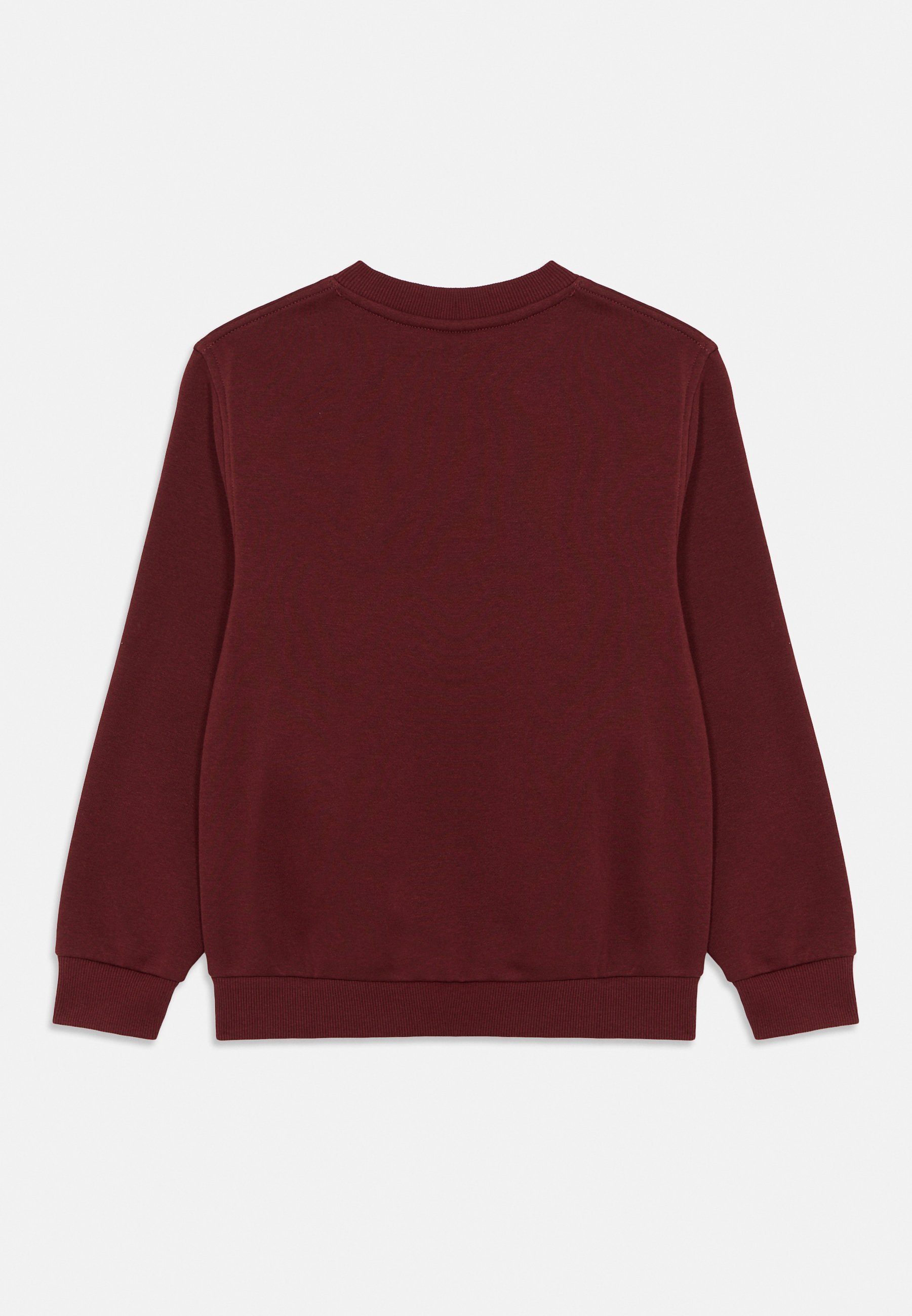 Felpa Nike Sportswear CLUB CREW UNISEX - rosso scuro/bianco