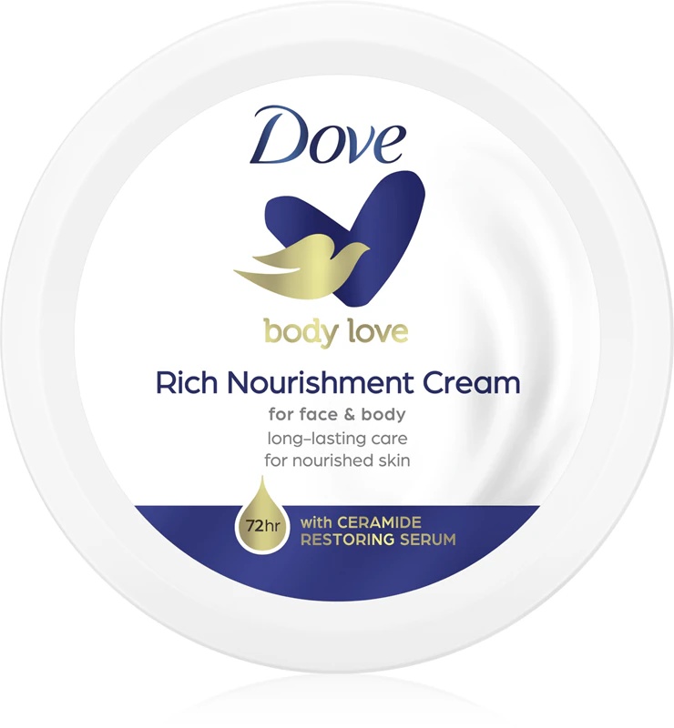 „Dove Rich Nourish“ maitinamasis kūno kremas