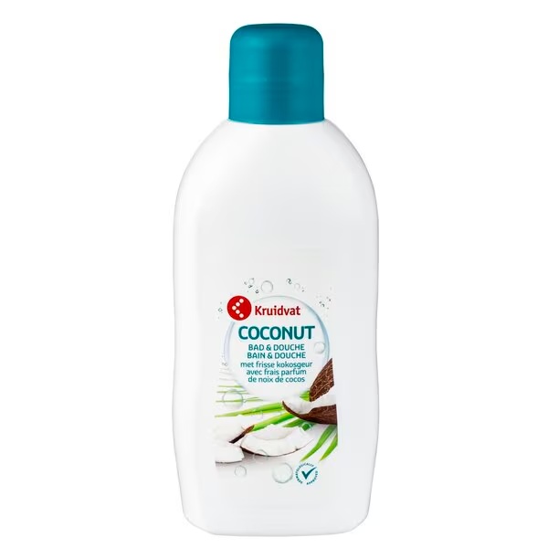 Kruidvat Kokosova kupka i tuširanje<br>1000ml - Normalna koža