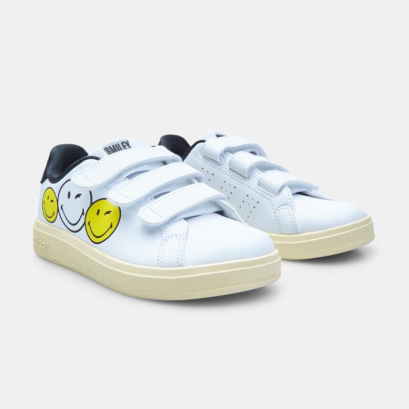 Adidasy dziecięce ADIDAS ADVANTAGE SMILEY CF C