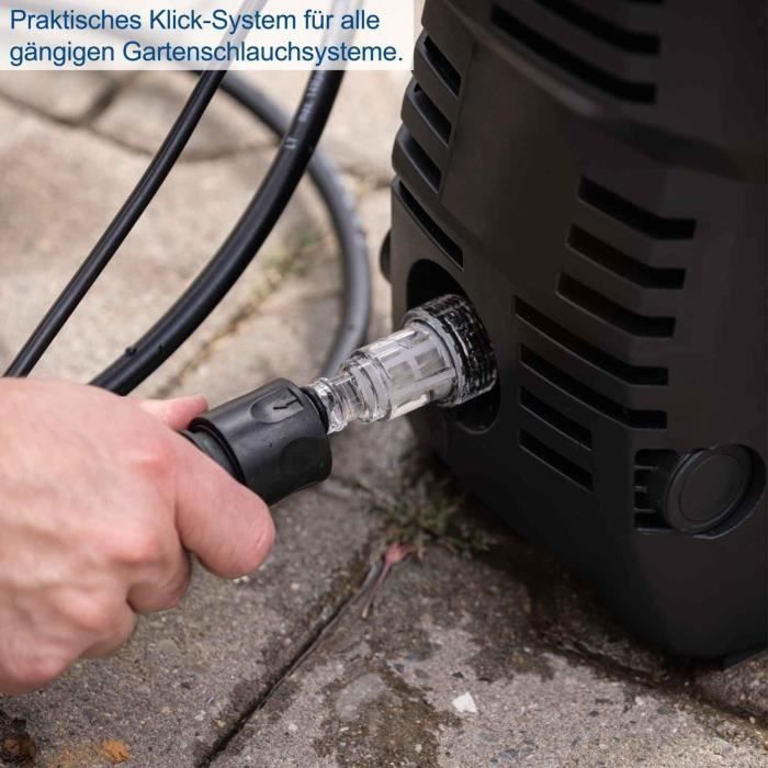 Limpiadora eléctrica de alta presión de 110 bares - SCHEPPACH - HPC1400 - 1400 W