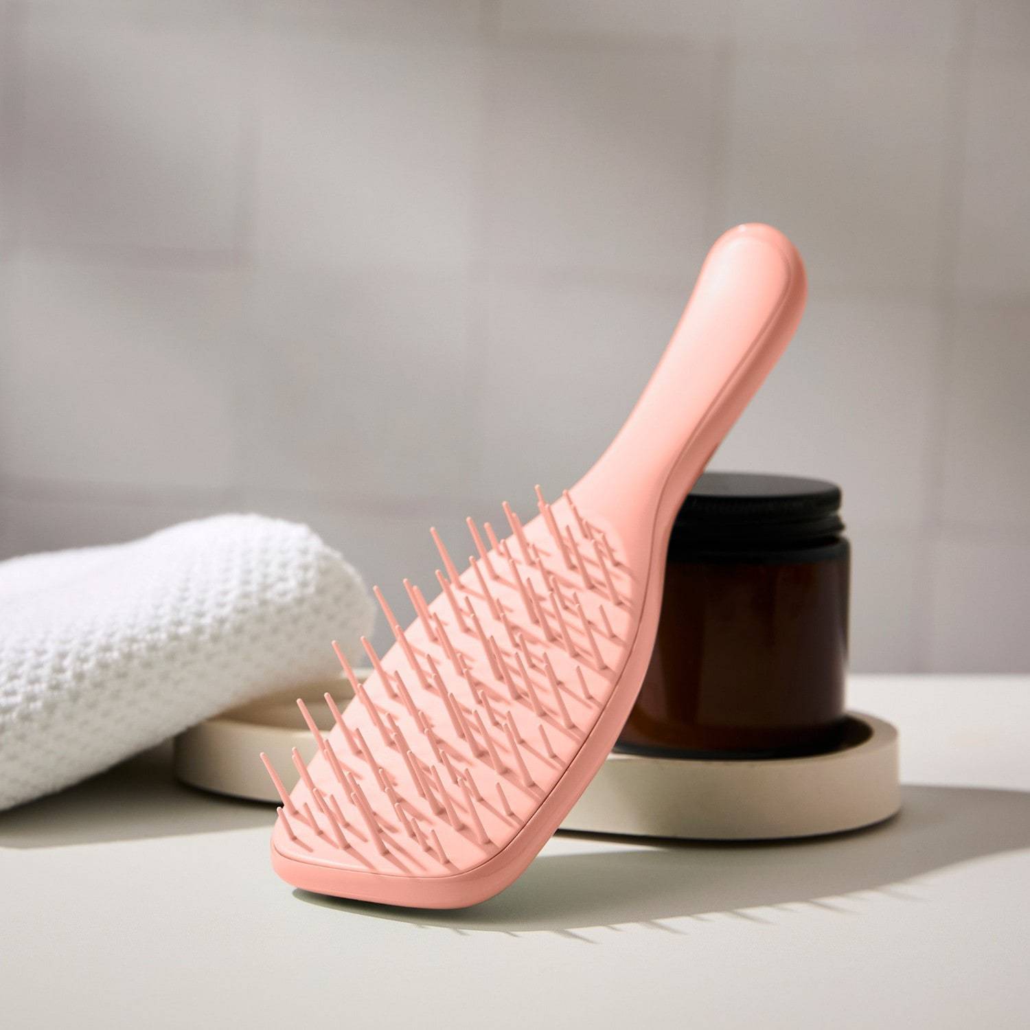 Tangle Teezer Detangling Brush, dokonalá kefa na vlasy, extra jemná, šafranová - 1 kus