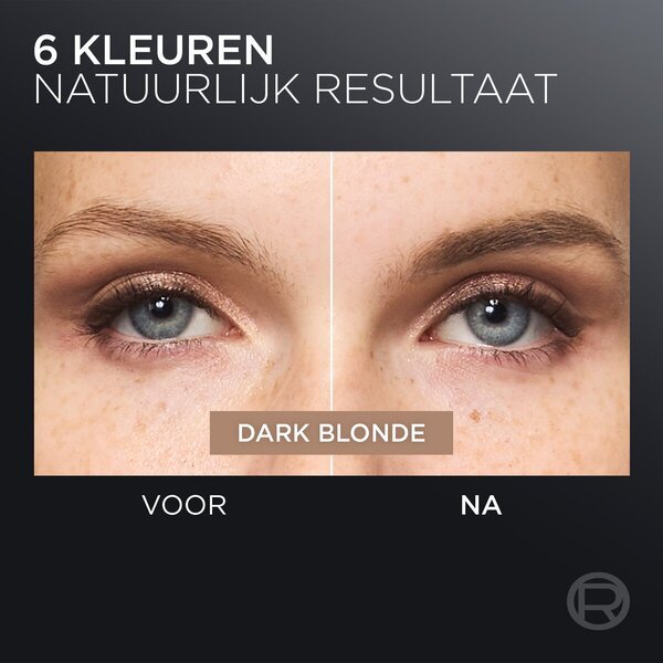 L'Oréal Paris Infaillible 24H olovka za obrve s trokutastim punjenjem, nijansa 6.0, tamno plava, 1 ml