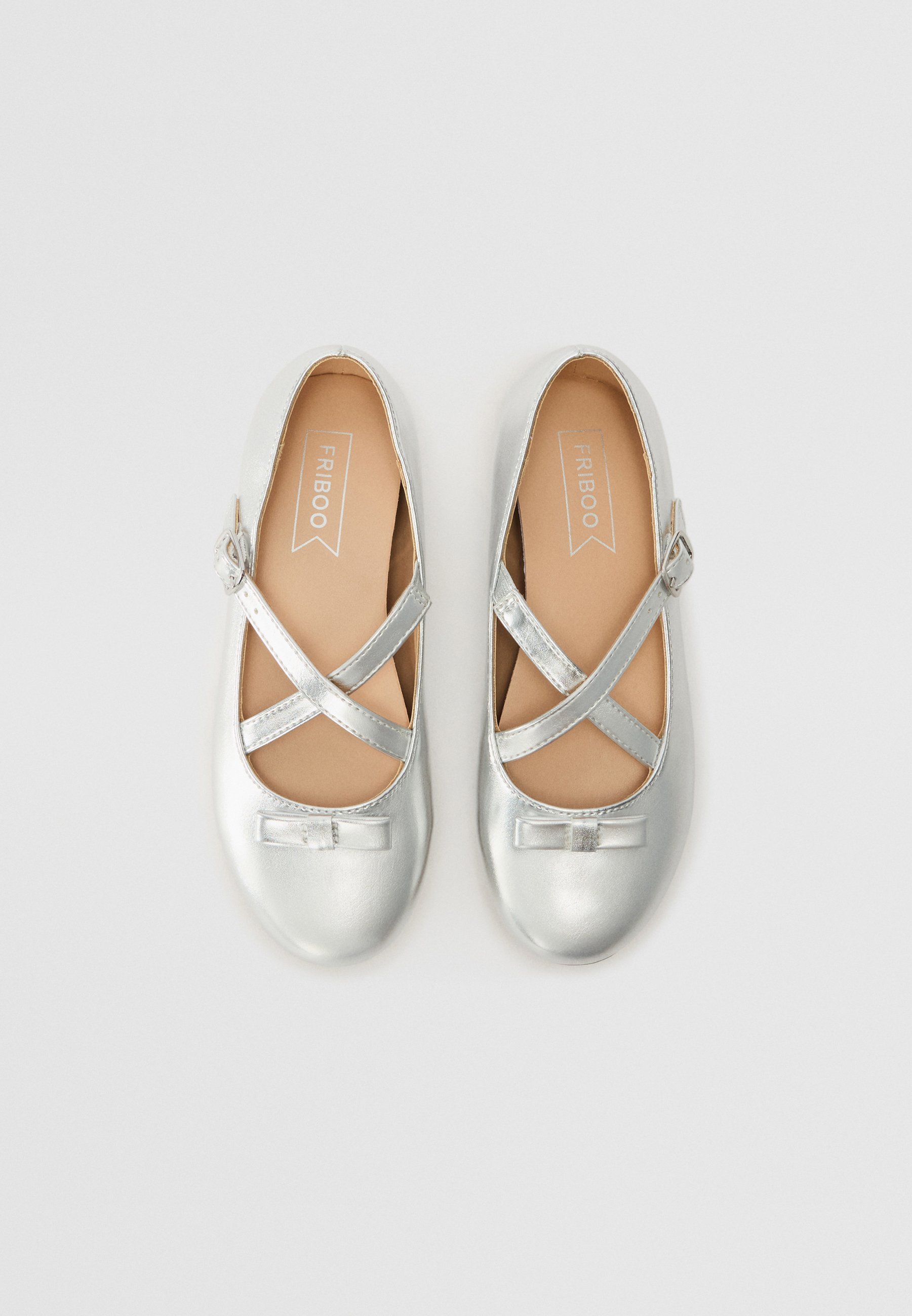 Friboo ballerina's - zilver