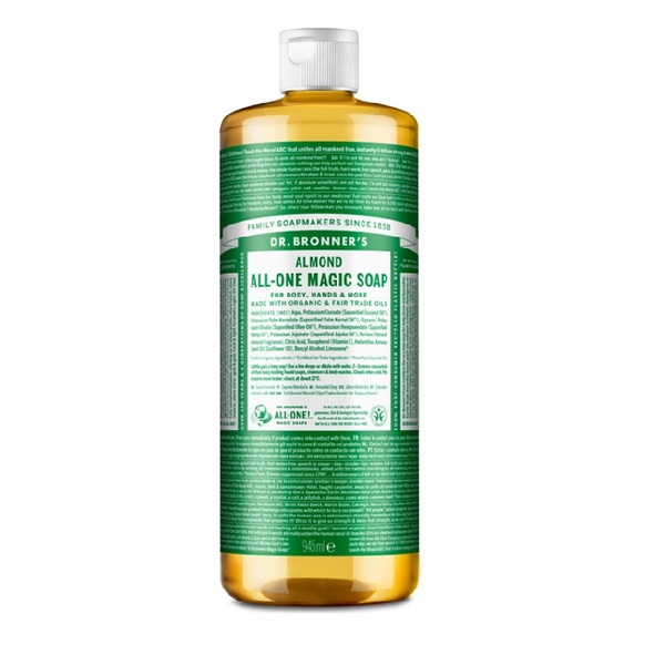 Sapone magico multifunzione all'olio di mandorla Dr. Bronner - 945 ml