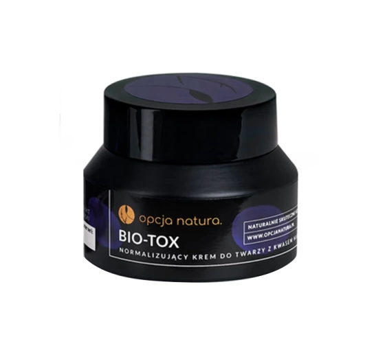 Opcja Natura Bio-Tox normalizujący krem do twarzy z kwasem hialuronowym 50 ml