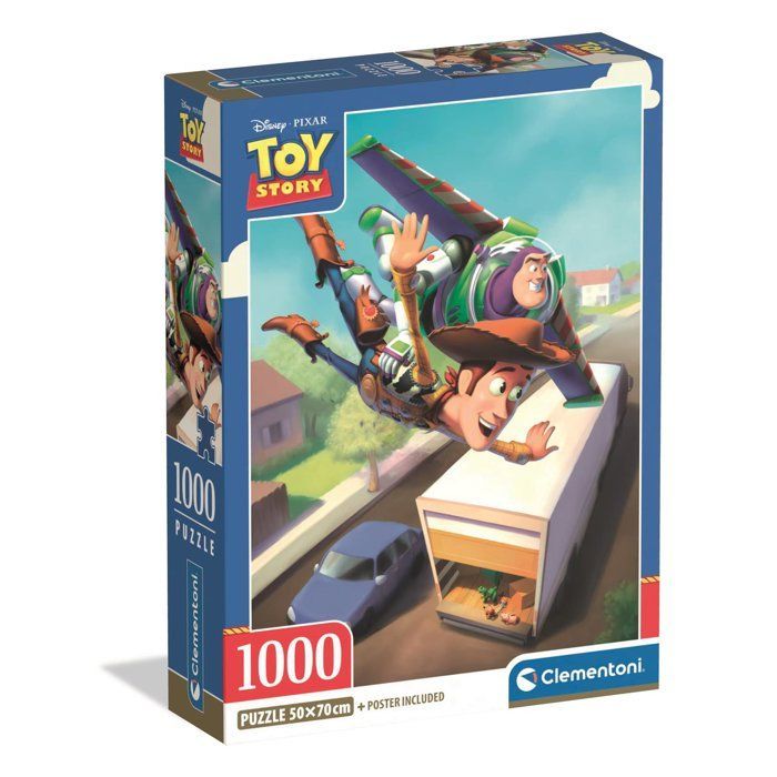CLEMENTONI - Compact 1000 stuks - Toy Story