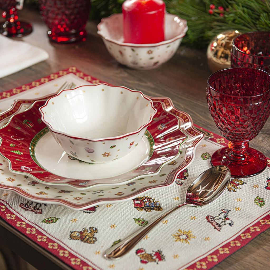 Villeroy & Boch tanjir za doručak, Toy's Delight, crveni – 1 komad