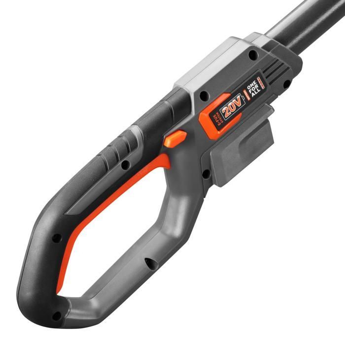 Forbici da potatura telescopiche a batteria FUXTEC FX-E1HE20 da 20 V con barra guida da 20 cm - Set batteria e caricabatterie