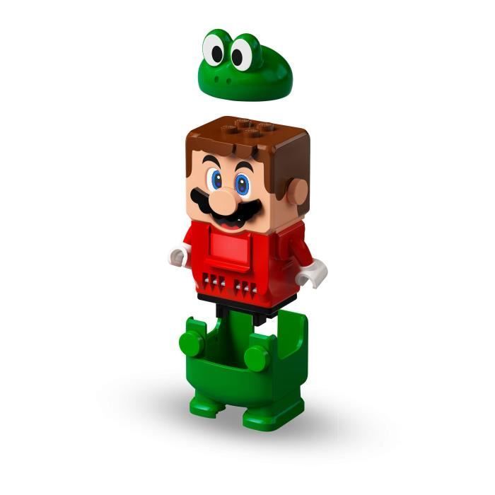 LEGO® 71392 Super Mario Pack de Puissance Mario Grenouille, Jouet à Collectionner, Cadeau pour Garçons et Filles
