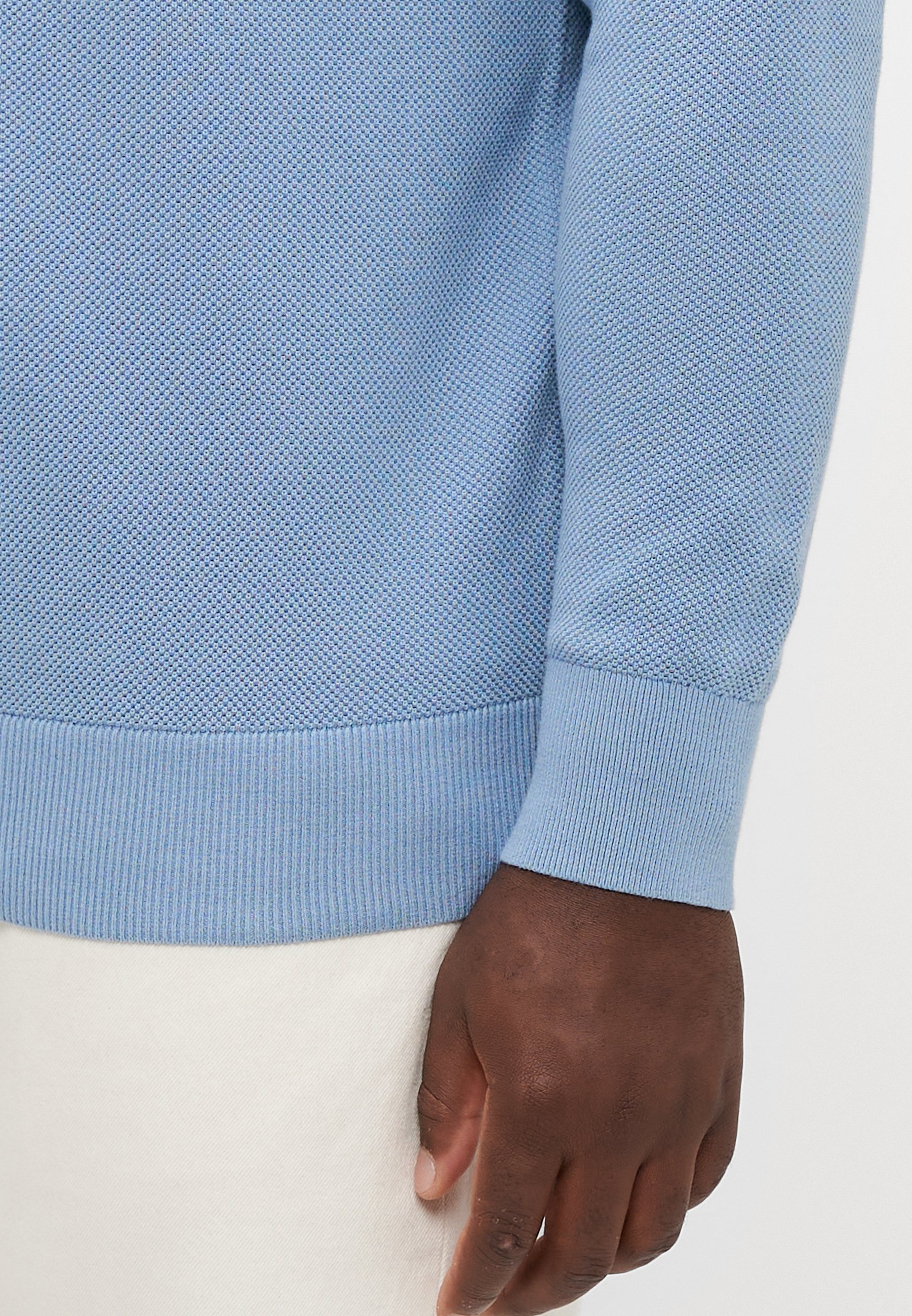 Pull Tommy Hilfiger ESSENTIAL STRUCTURE à col rond - bleu vif