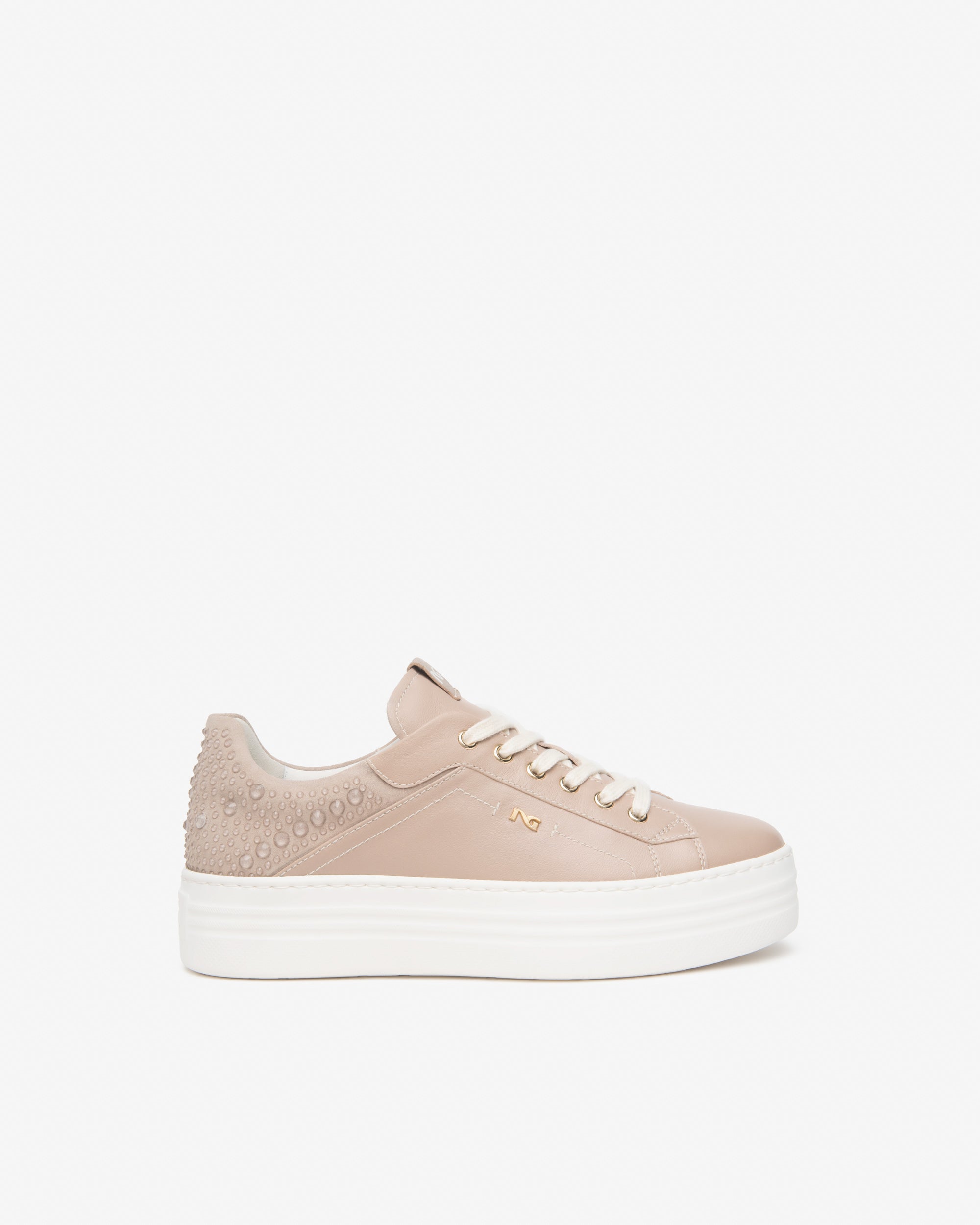 Baskets en cuir et daim pour femmes