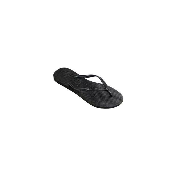 Infradito - Havaianas - H Slim - Nere - Suola antiscivolo - Logo in rilievo