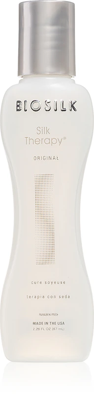 Biosilk Silk Therapy Original: cuidado regenerador com seda para todos os tipos de cabelo.