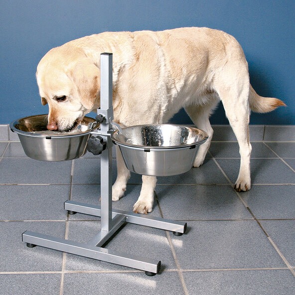 Dog bar, stainless steel/metal, ø 21 cm