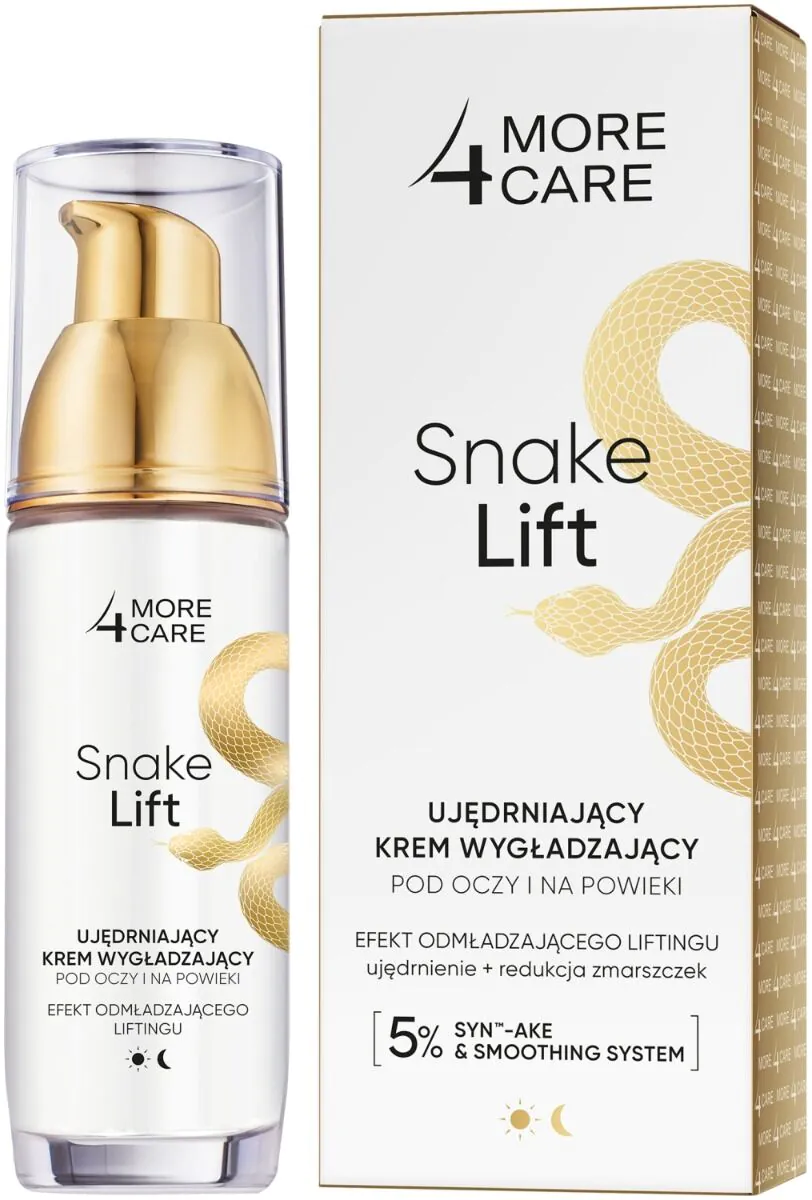 More4Care Snake Lift Ujędrniający krem Wygładzający pod oczy i na Powieki