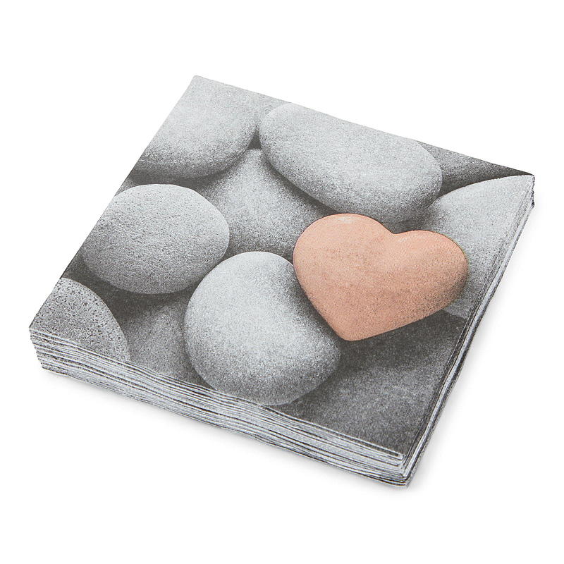 Tovaglioli Vie Eco, confezione da 20 pezzi, 33x33 cm