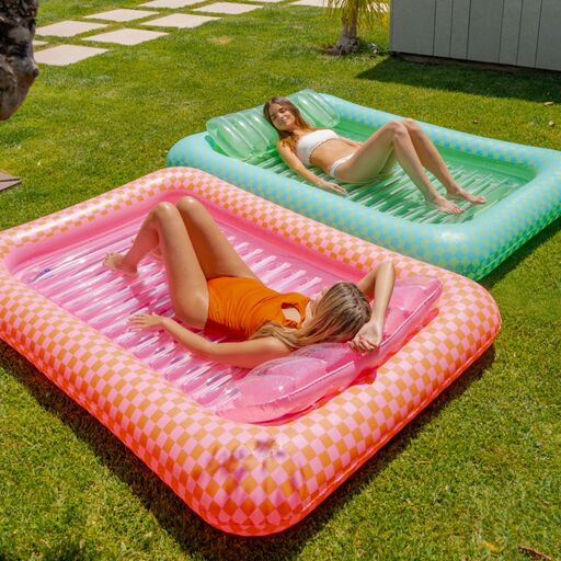 Tapis de piscine gonflable Flamingueo