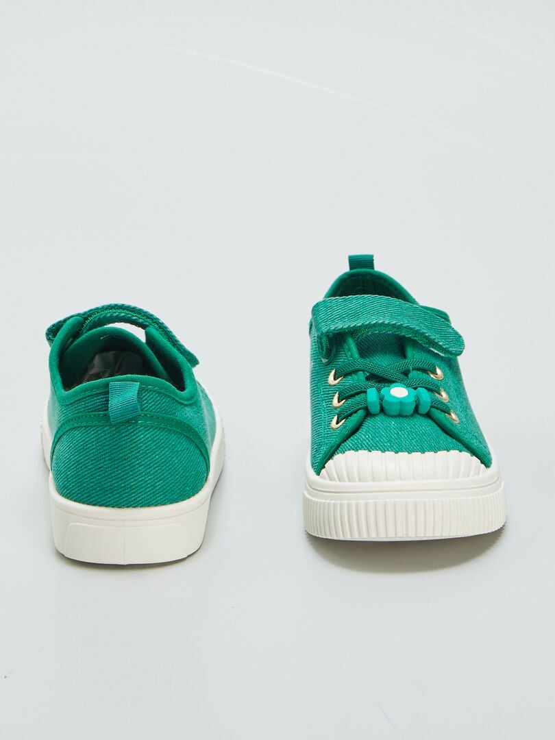 Canvas sneakers - GROEN