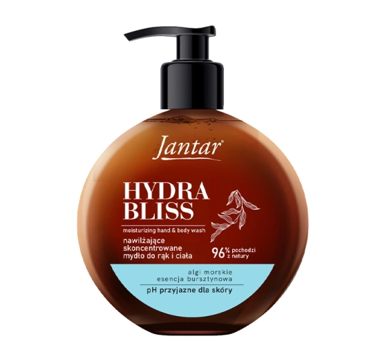 Farmona Jantar Hydra Bliss nawilżające mydło w płynie do rąk i ciała 400 ml