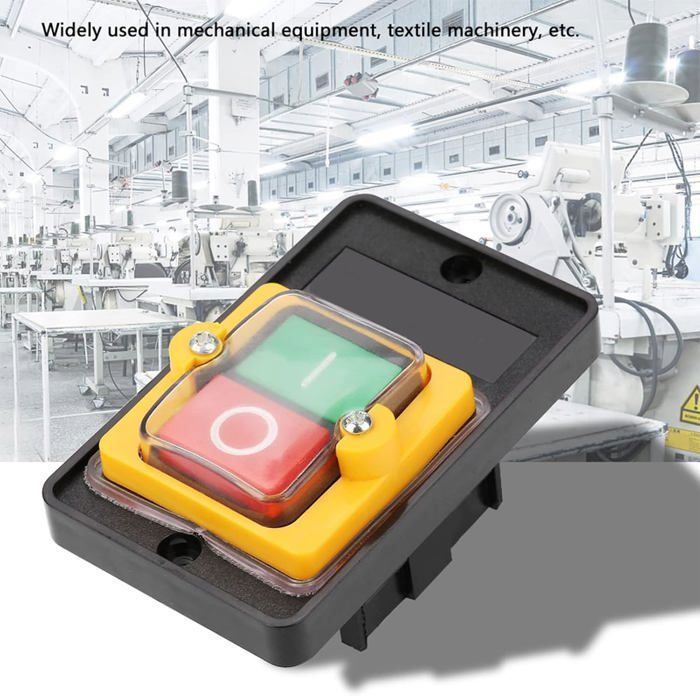 Push-button switch for concrete mixer, waterproof push-button switch for machine tool, waterproof switch button
