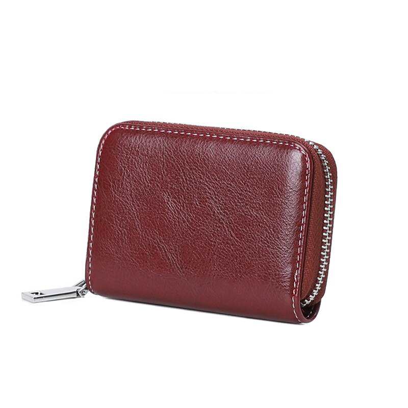 Porta carte NFC antifurto con blocco lettore ID, custodia protettiva per carte di credito da donna e da uomo, portafoglio unisex