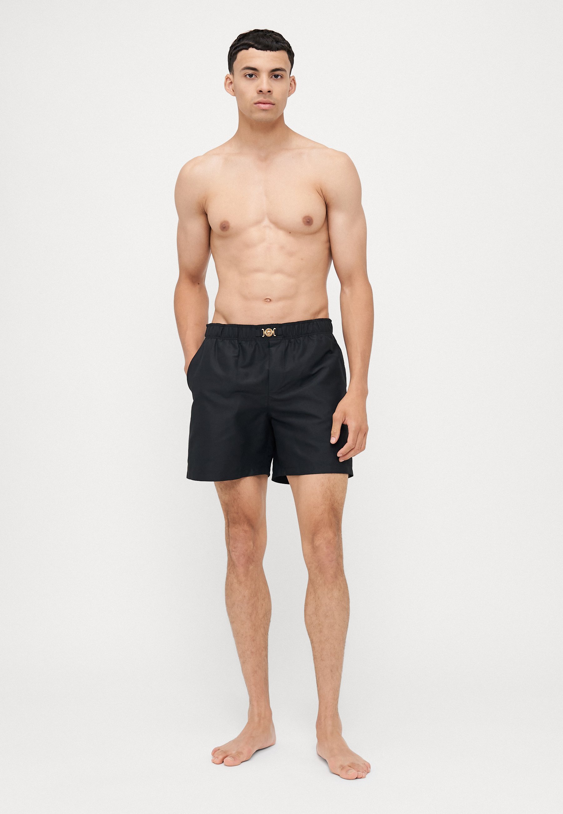 VERSACE SWIM MODULO BIGGIE - Plavecké kraťasy - black