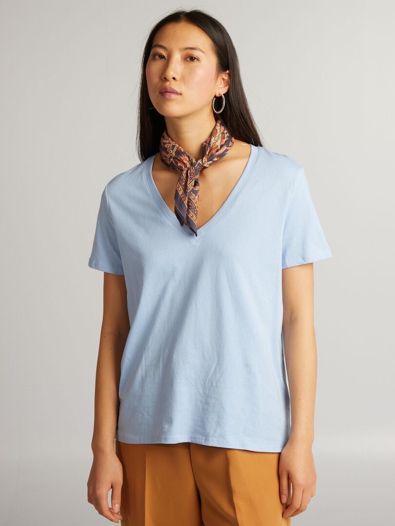 Camiseta básica - AZUL
