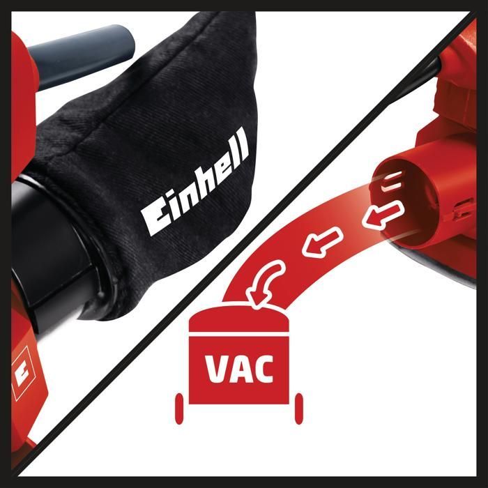 Einhell Ponceuse multifonctions TH-OS 1016 (100 W, Surface de ponçage: 104cm2) Livré avec une feuille abrasive