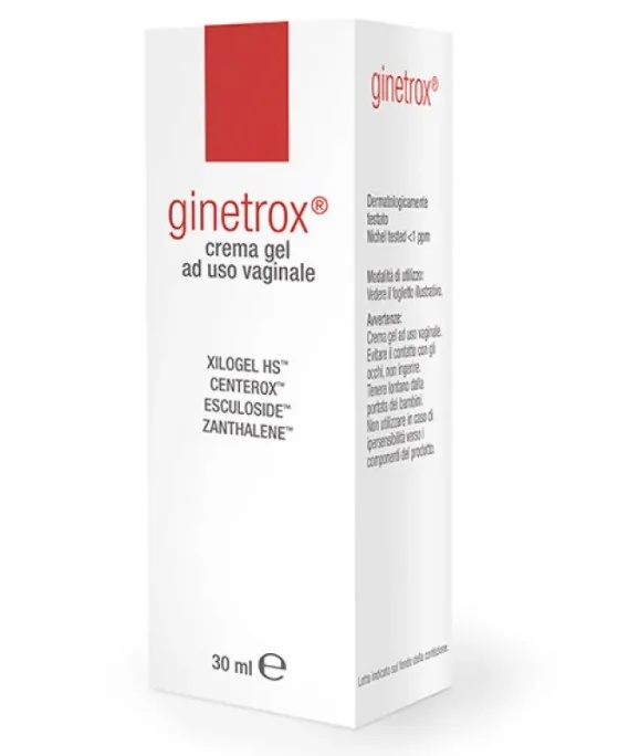 Ginetrox vaginale crème 30ml is verkrijgbaar in Milaan.