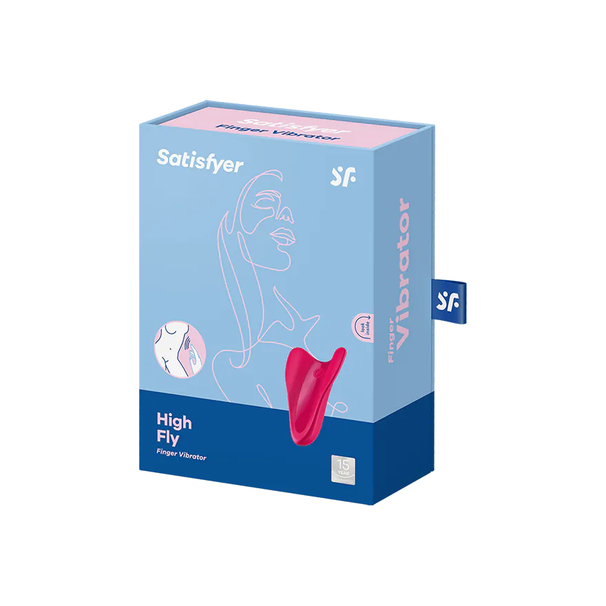 Satisfyer Masażer High Fly Red