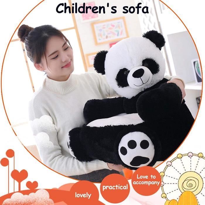 Enfants Siège AnimalPlush Fauteuil Enfants Bébé Apprenant S'asseoirMignon Canapé Coussin Moelleux Jouet Paresseux Petit Canapé (Pa