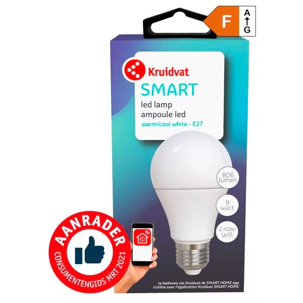 LED žiarovka Kruidvat Smart A60 E27 806LM