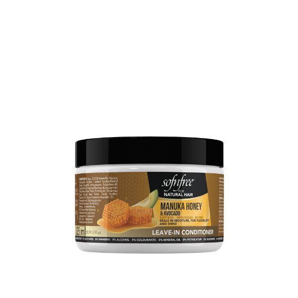 Acondicionador sin enjuague de miel y manuka de SNF Naturals, 325 ml
