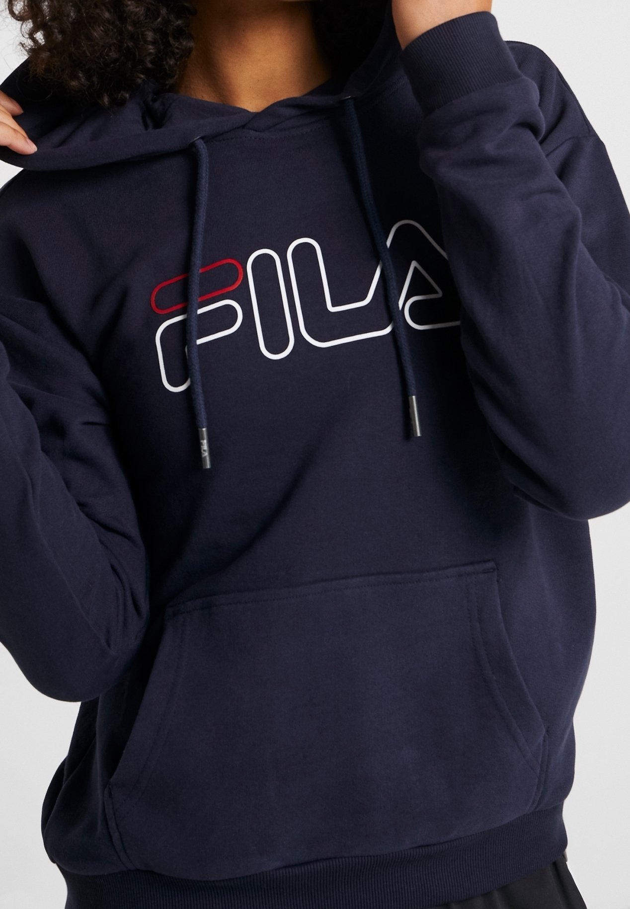 Sweat à capuche Fila - bleu foncé