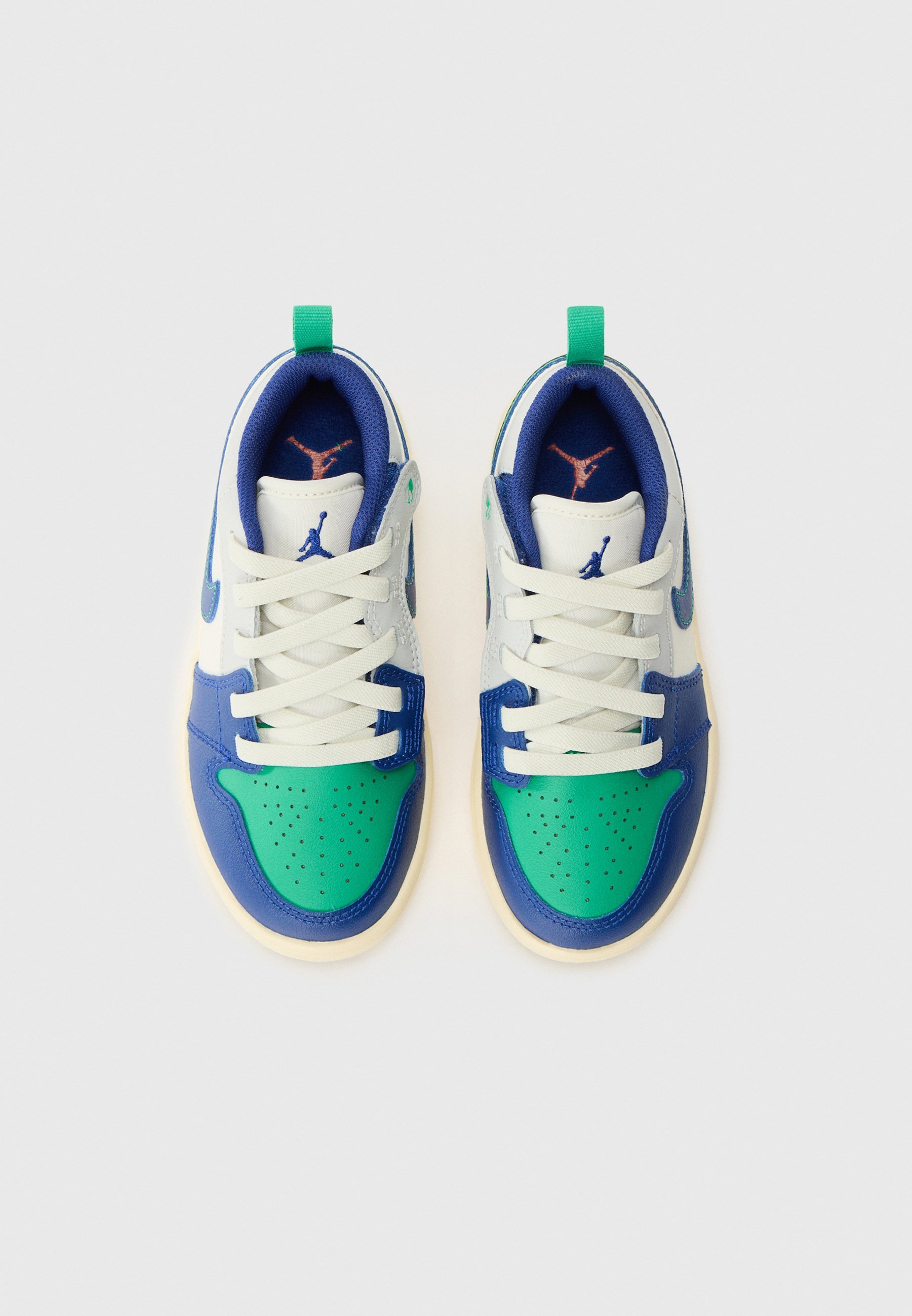 Jordan JORDAN LOW UNISEX - Sneakers - sail/deep royal blue/stadium green/neutral grey/muslin