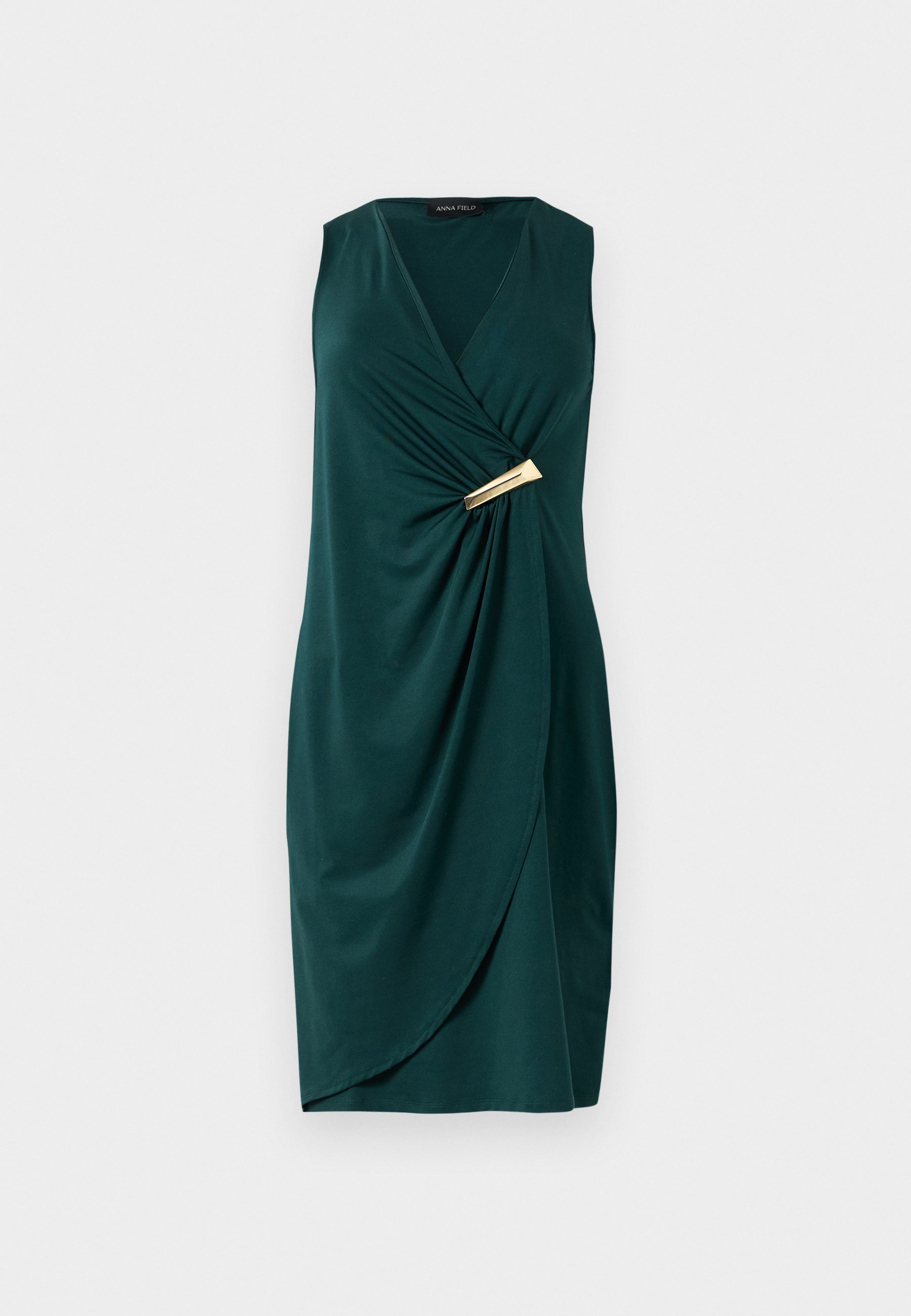 Robe mini sans manches Anna Field - Robe en jersey - Vert foncé