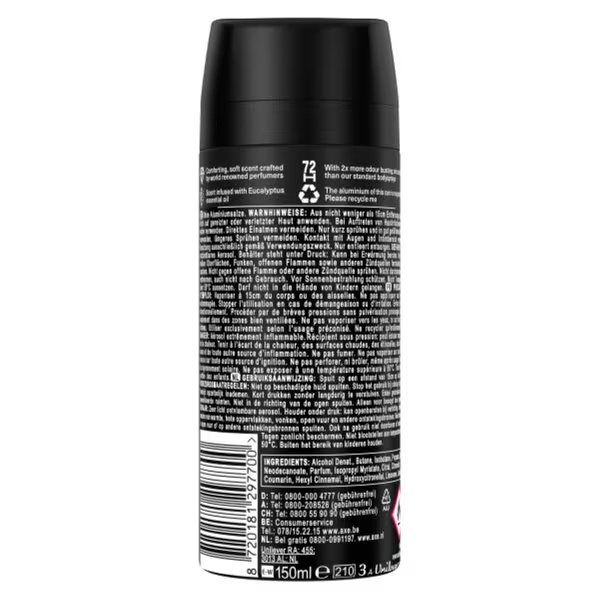 „Axe Fine Fragrance“ gryno kokoso dezodorantas ir kūno purškiklis<br>150ml