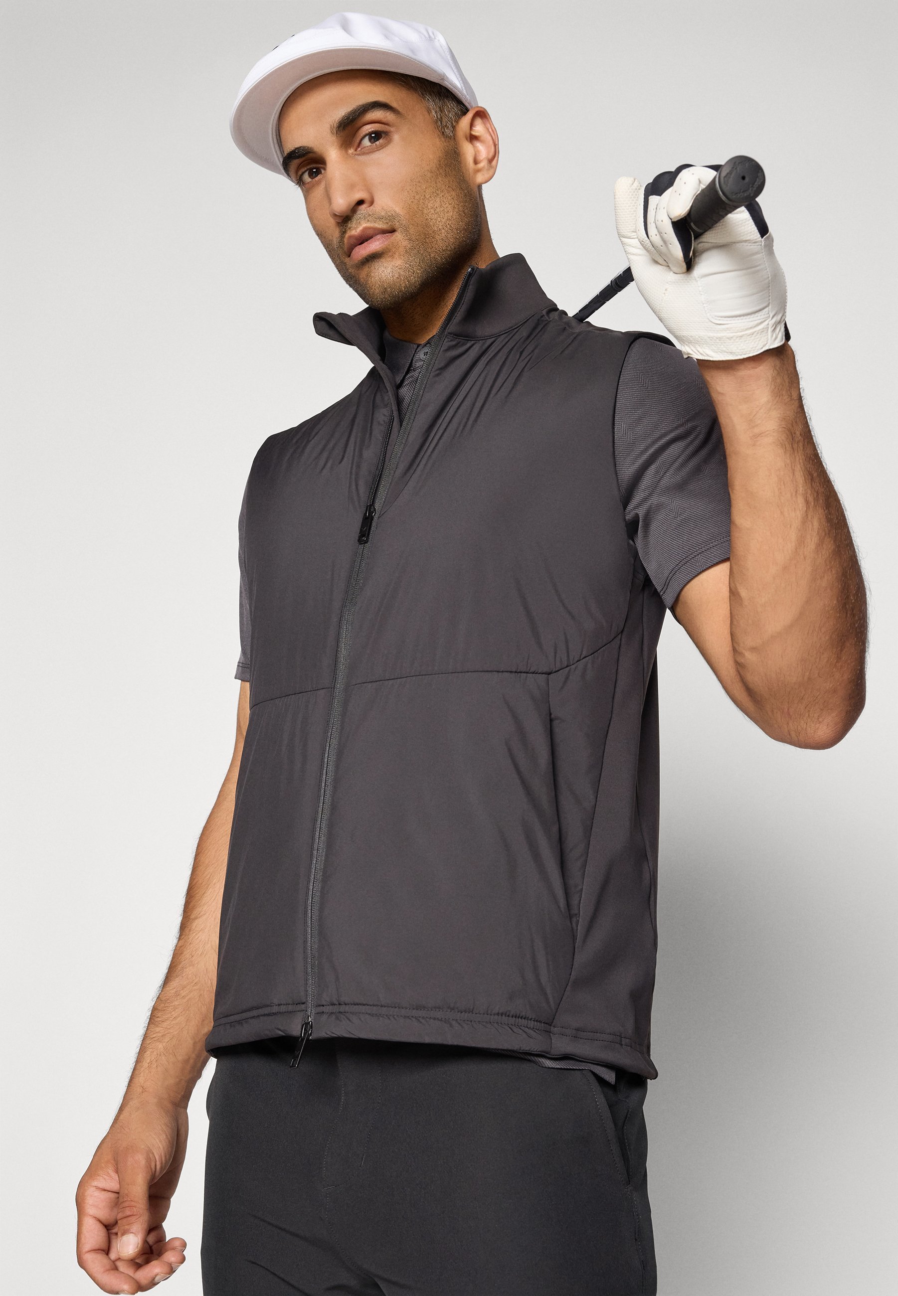 Gilet Callaway MIXED MEDIA - Gilet - caviar