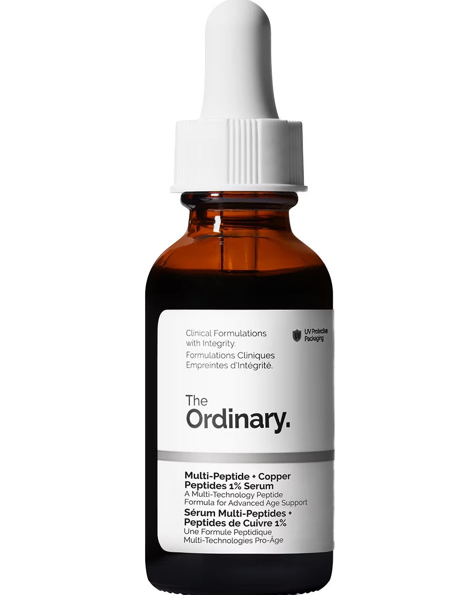 SEMNE OBISNUITE ALE ÎMBĂTRÂNIRII SER CU MULTIPLETIDE ȘI PEPTIDE DE CUPRU 1%