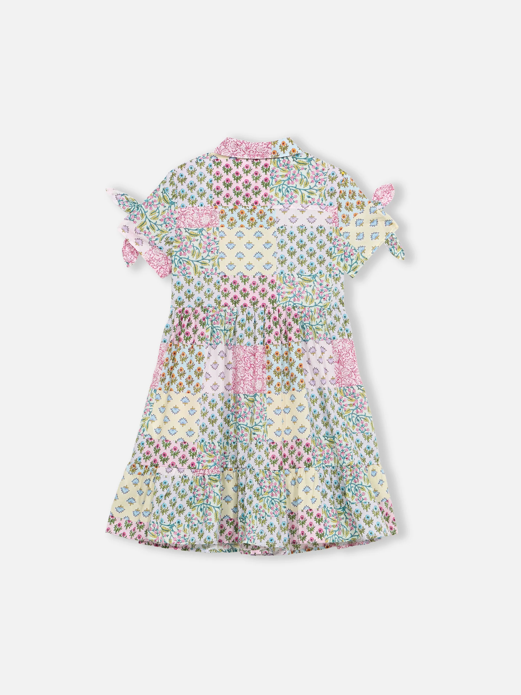 Abito da bambina in cotone Queenie con stampa floreale