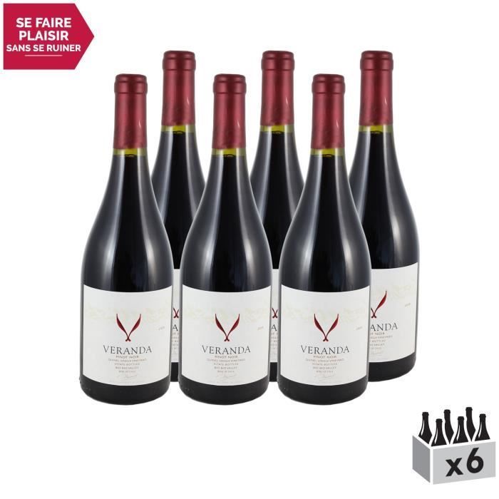 Chili Veranda Pinot Noir Tinto 2009 - Caja de 6 x 75cl - Bodega Corpora - Vino Tinto - Origen: Chile - Variedad de uva: Pinot Noir