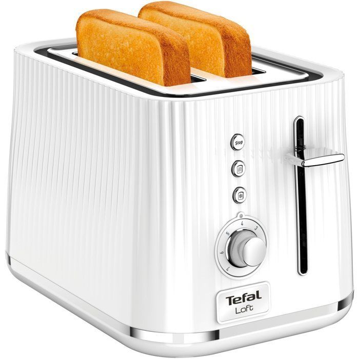 Broodrooster - TEFAL - TT761138 Loft 2S - 850 W - 2 sneetjes - Ontdooifunctie
