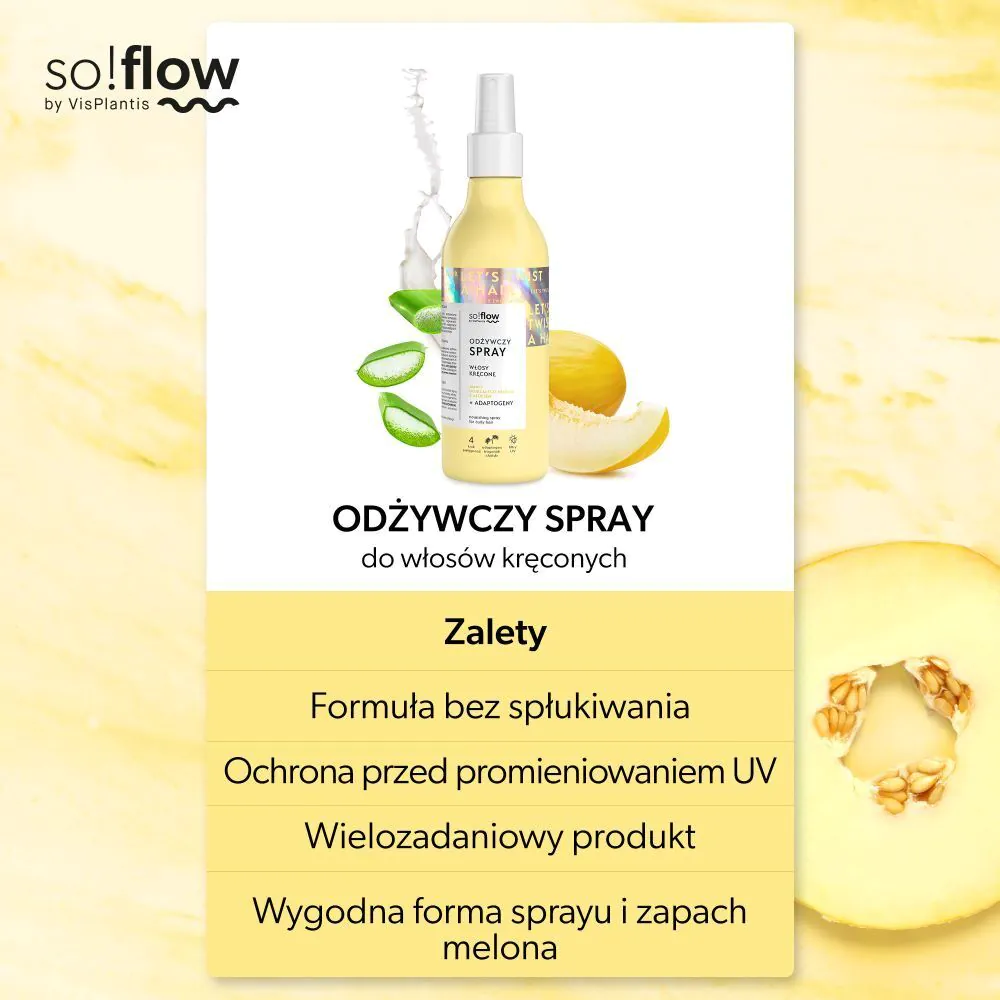 So!Flow Odżywczy Spray do włosów Kręconych