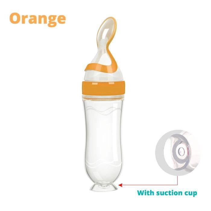 Cuchara para biberón, biberón de entrenamiento para la leche, alimentador, suplemento alimenticio, etiqueta nutricional