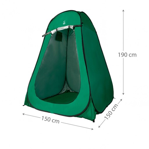  Aktywny namiot do przewijania z podłogą 150x150x190 cm zielony